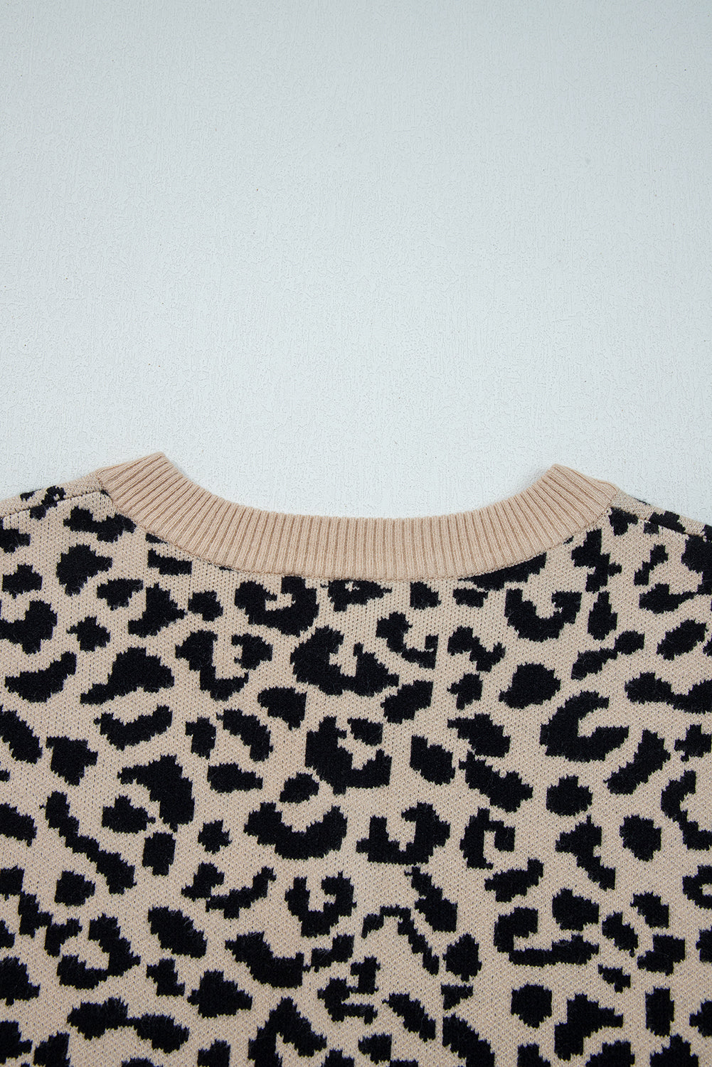 Wild Cozy Leopard Cardigan | Chunky Knit Button-Front Sweater
