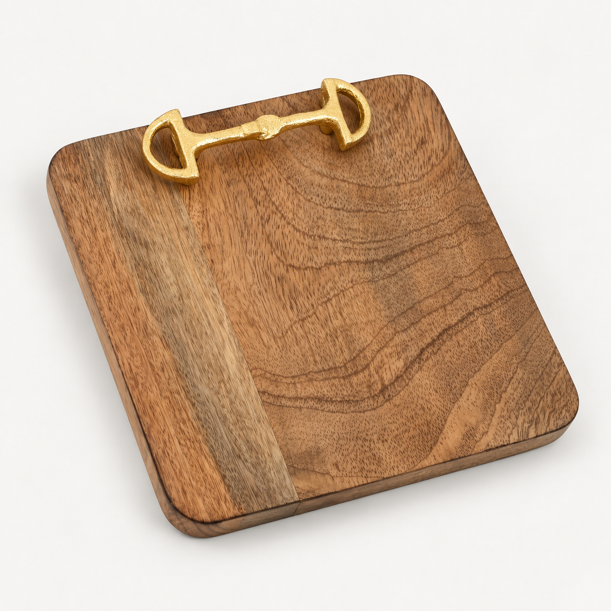 Huntley Equestrian Wooden Horse Bit Accent Tray