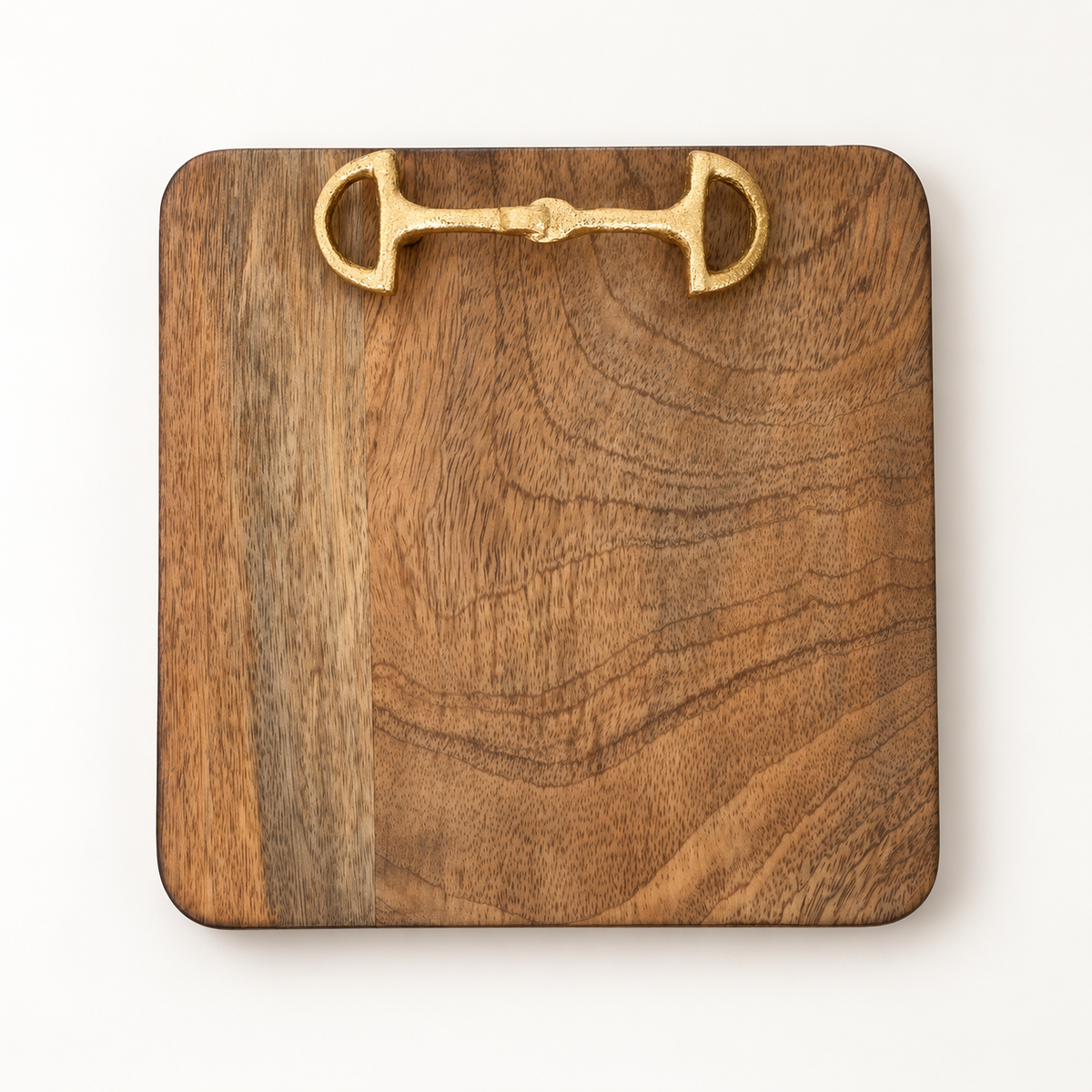 Huntley Equestrian Wooden Horse Bit Accent Tray