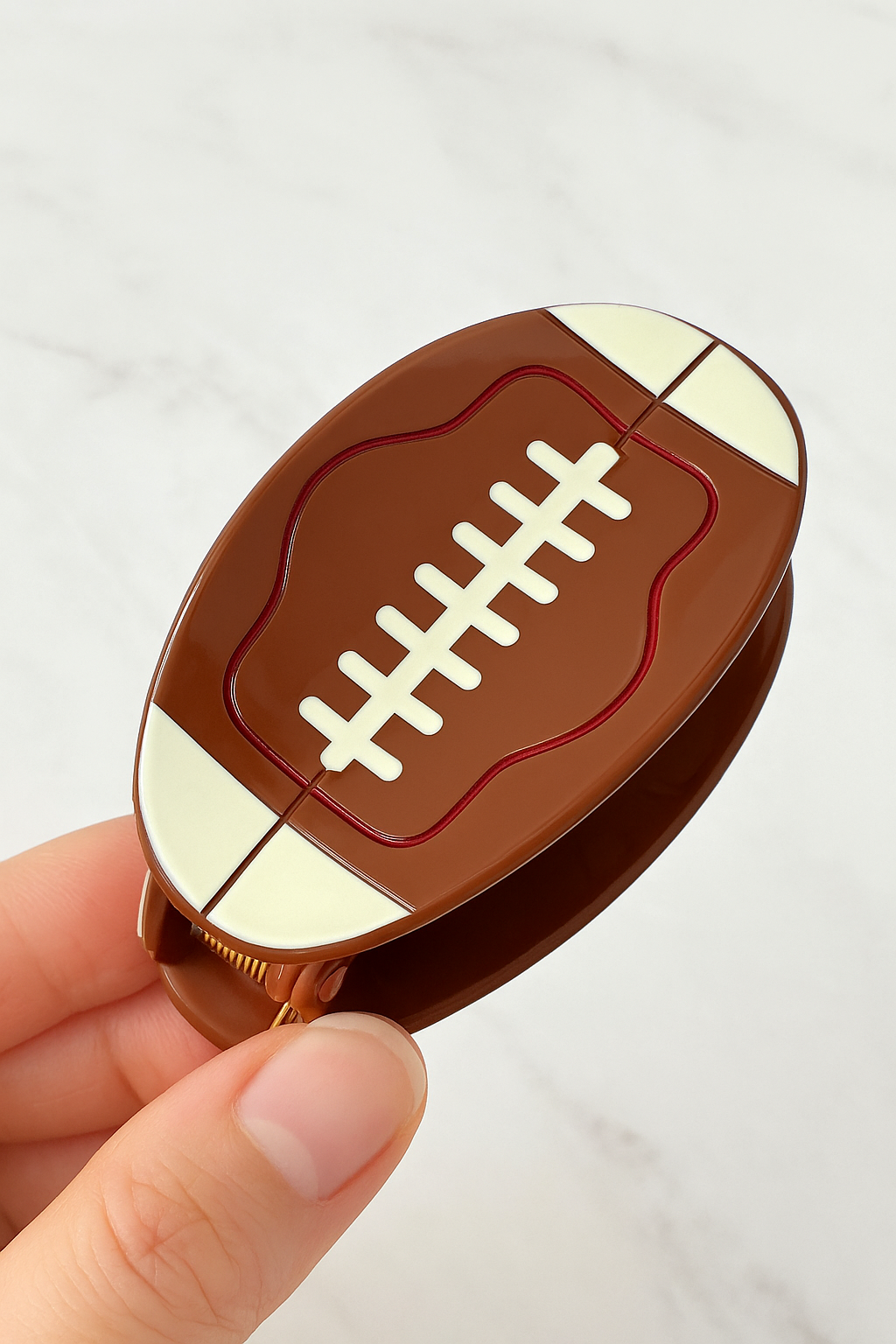Are You Ready For Some Football Hair Claw Clip