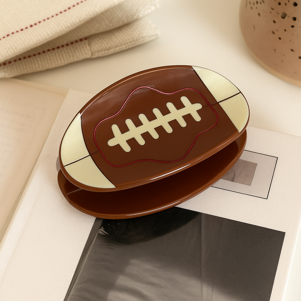 Are You Ready For Some Football Hair Claw Clip
