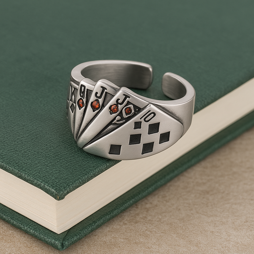 One Of The Lucky Ones Adjustable Fashion Ring