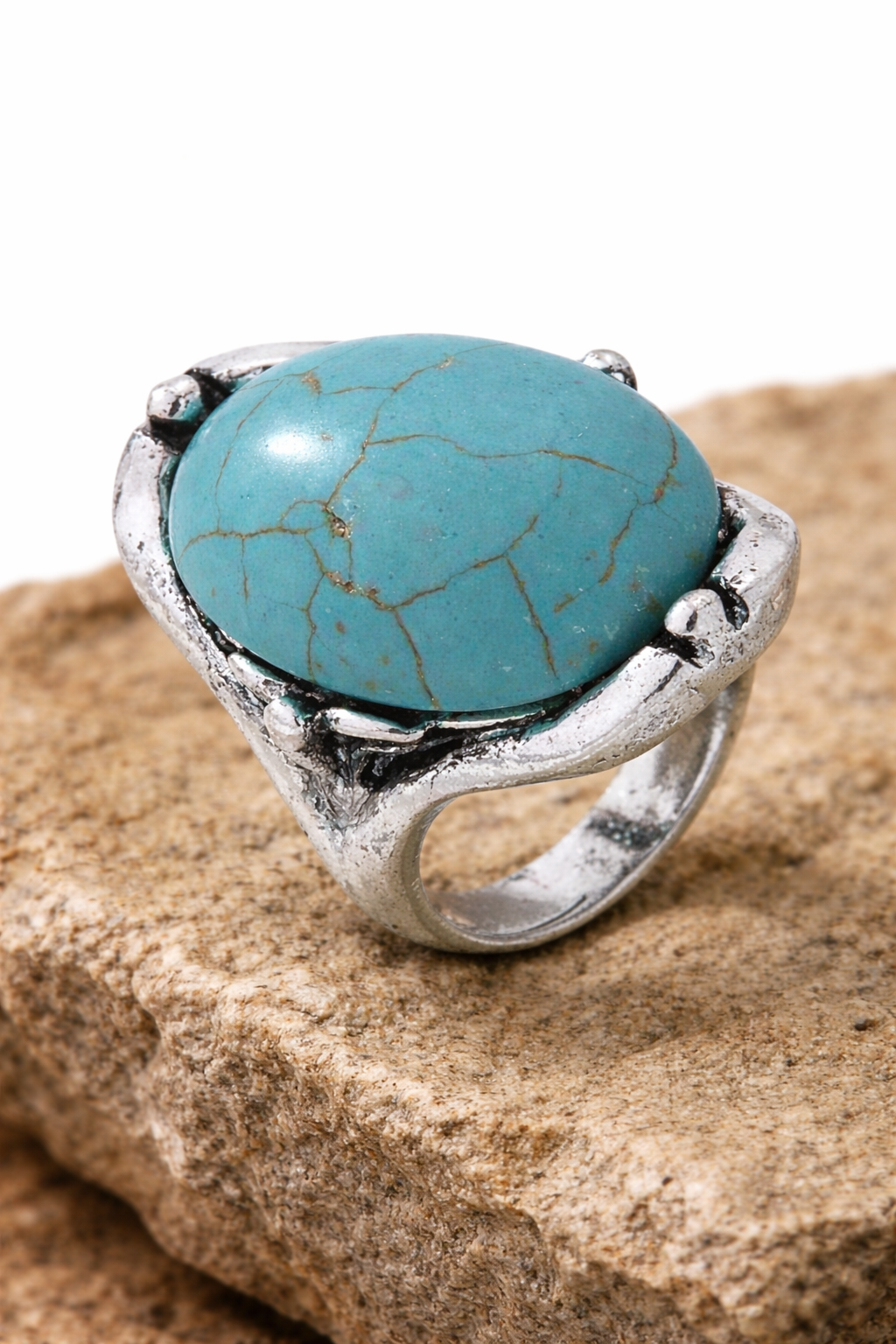 As Solid As A Stone Size 8 Fashion Ring