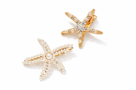Seaside Starlet Hair Clips
