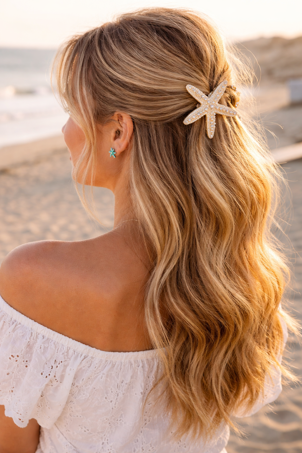 Seaside Starlet Hair Clips