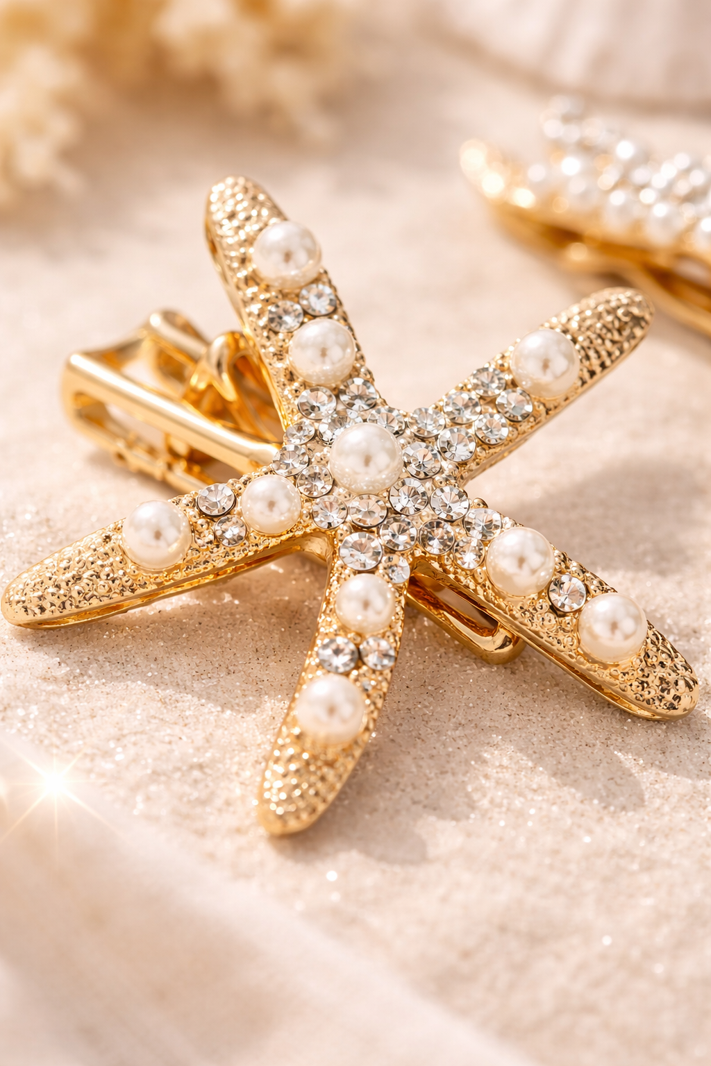 Seaside Starlet Hair Clips