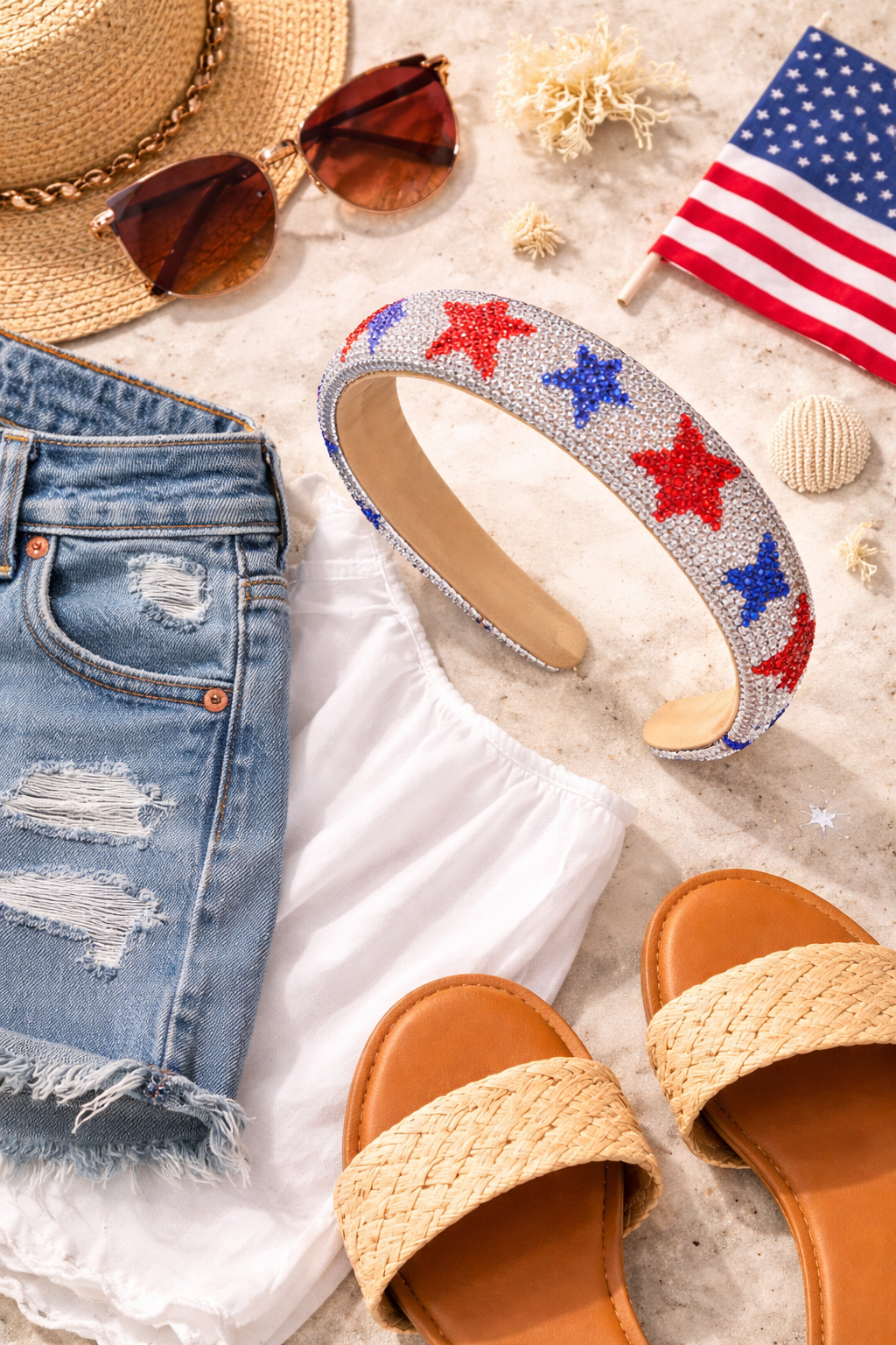 Glam Bam Americana Hair Headband