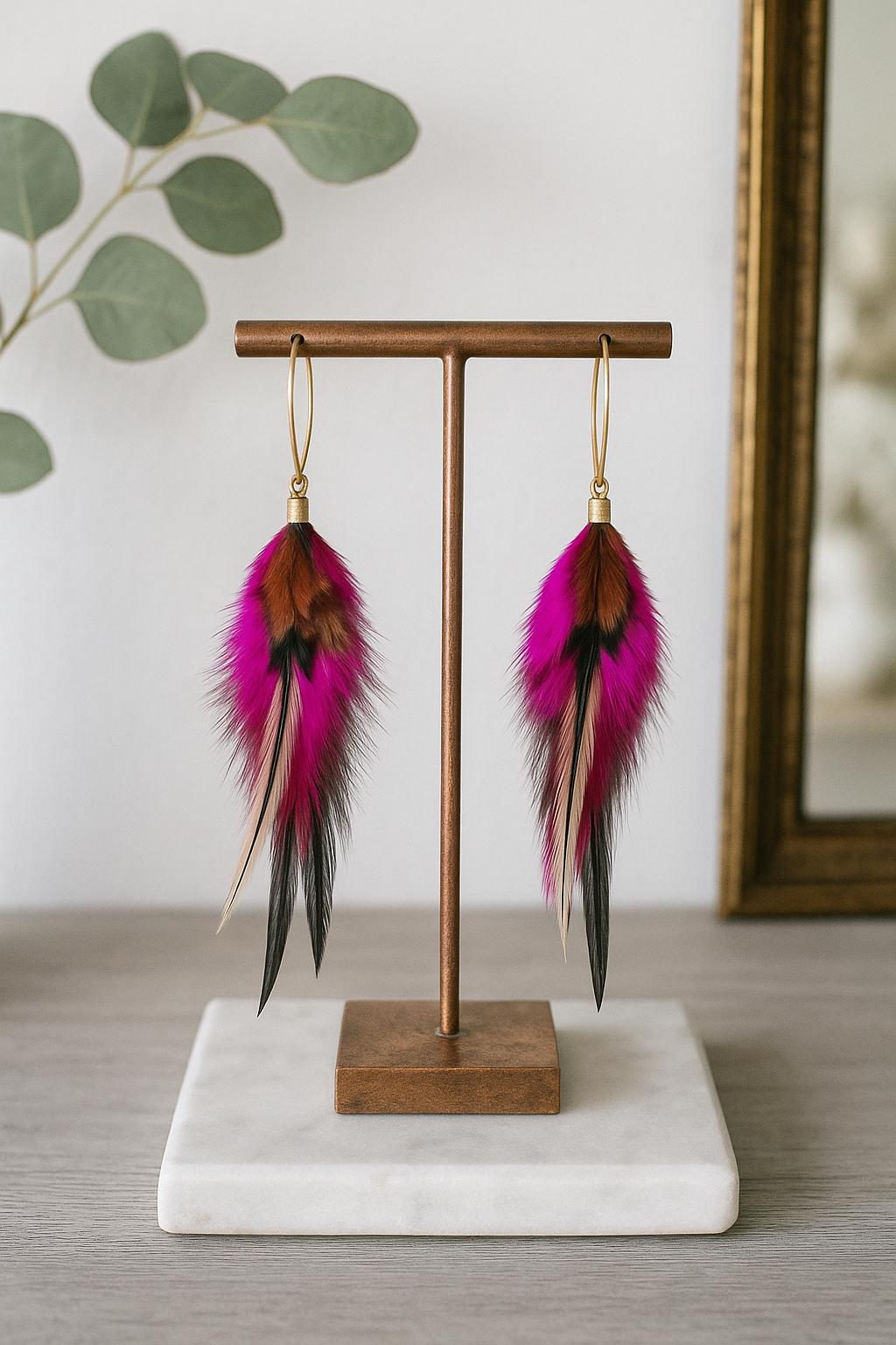 Birds of A Feather Lightweight Fun Earrings