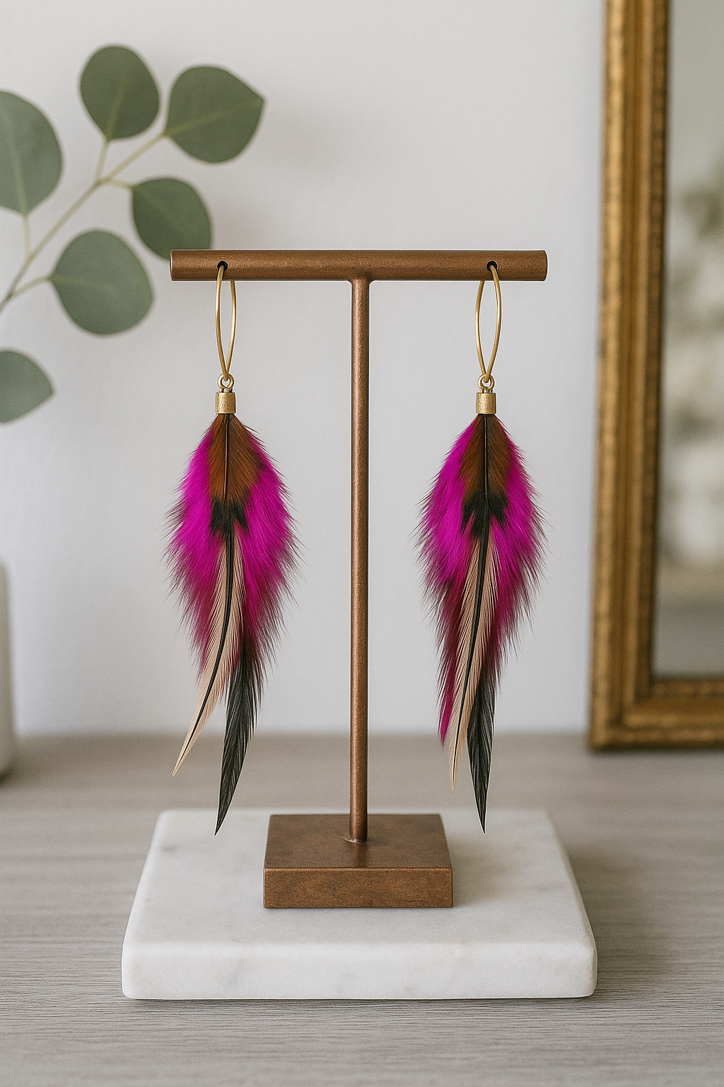 Birds of A Feather Lightweight Fun Earrings