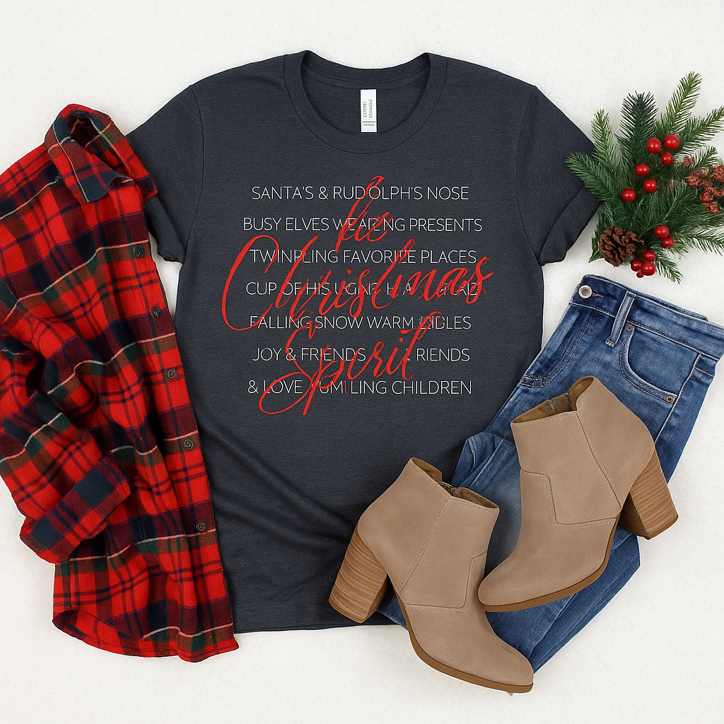 The Christmas Spirit- Ready To Ship
