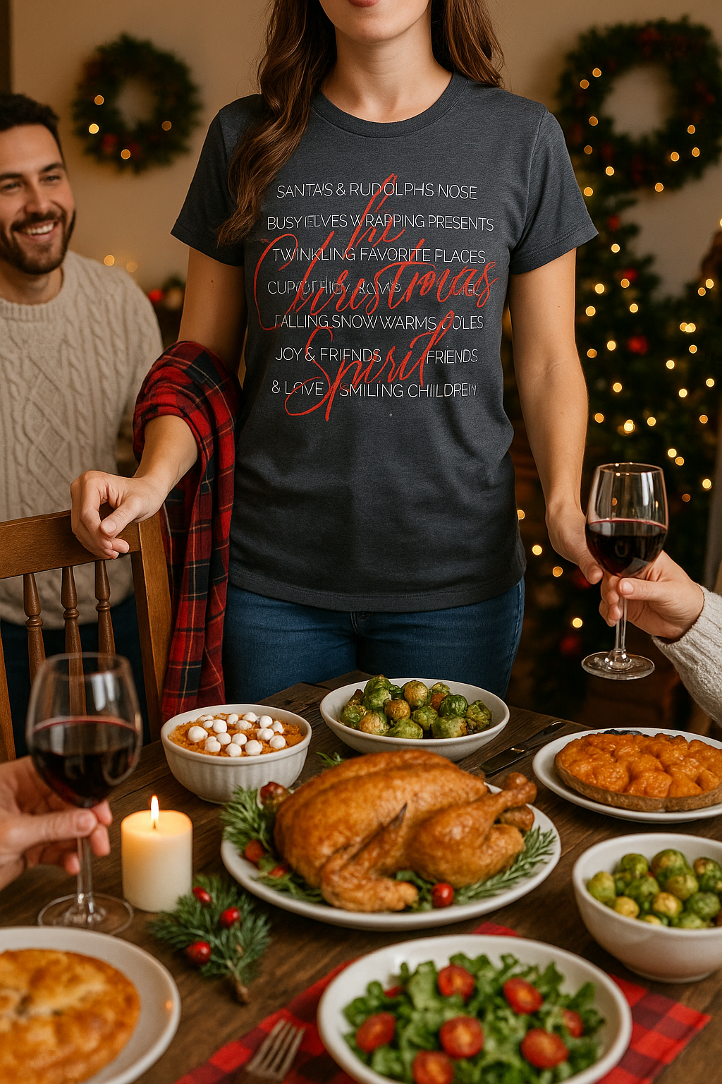The Christmas Spirit- Ready To Ship