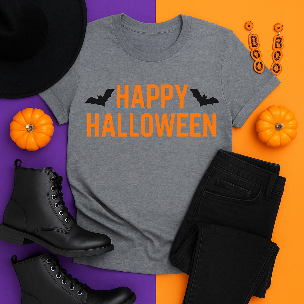 Boo Drop Bead Festive Earrings