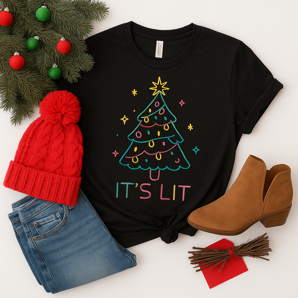 It's Lit Tee- Ready To Ship