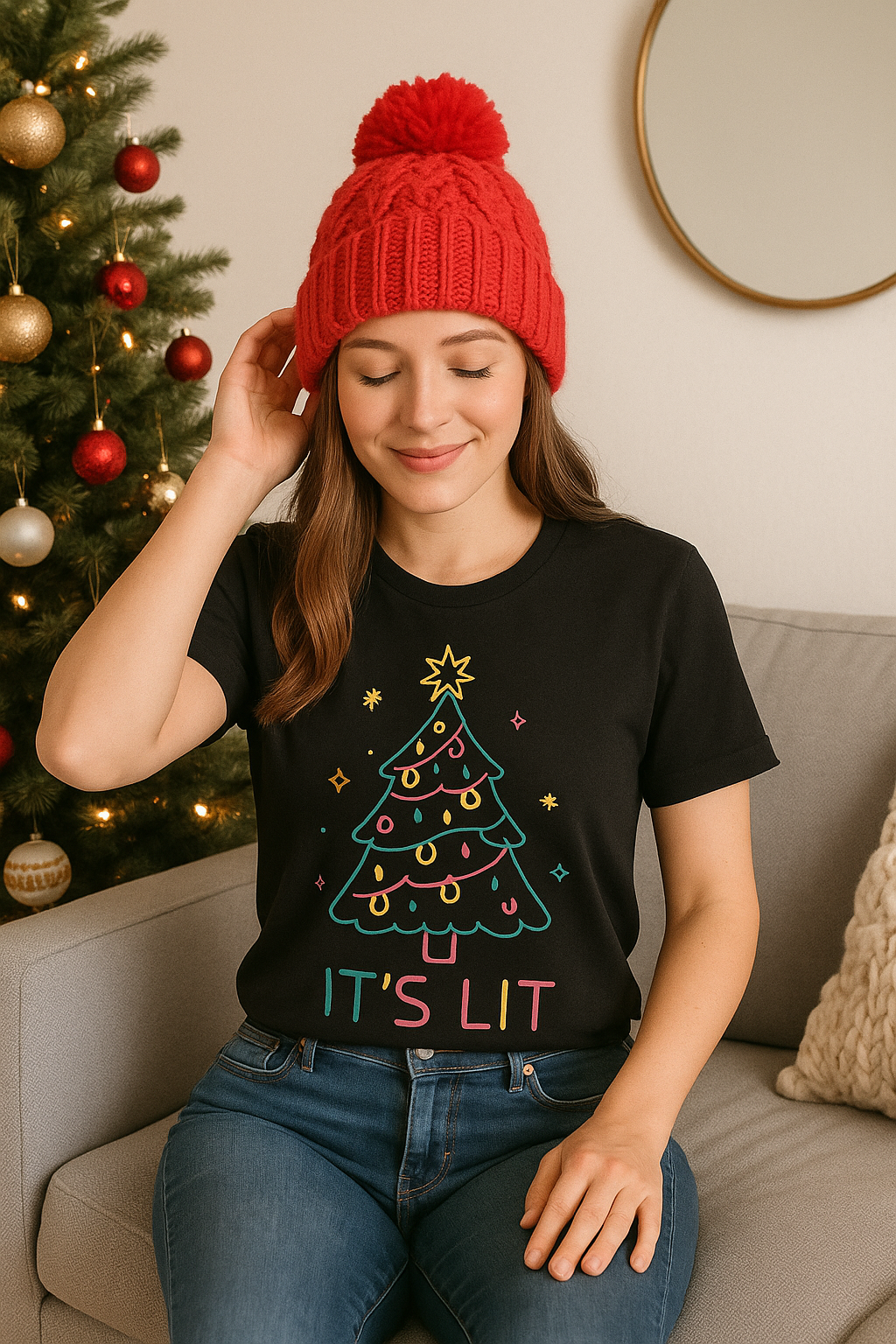 It's Lit Tee- Ready To Ship