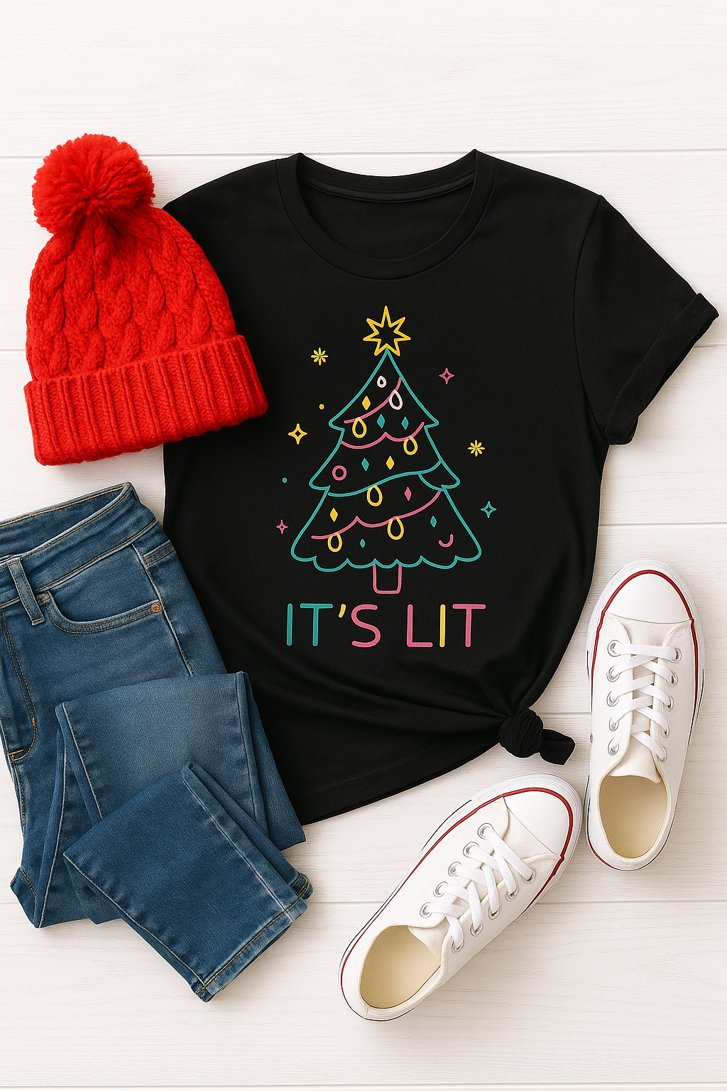 It's Lit Tee- Ready To Ship