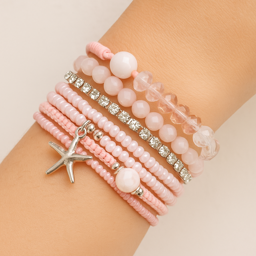 Coastal Waves Bracelet Stack Set