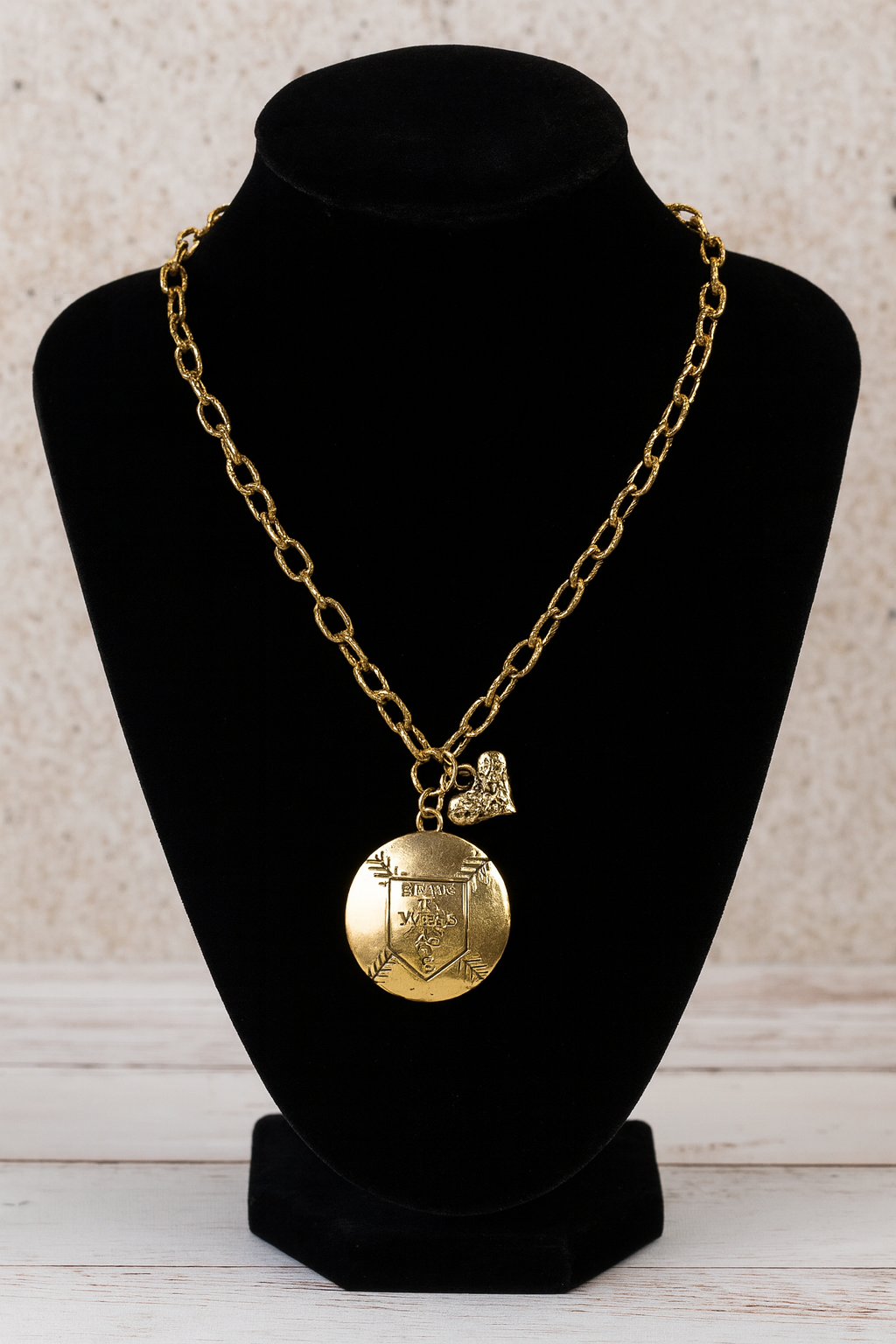 Home is Where the Heart is Baseball Fashion Trending Necklace