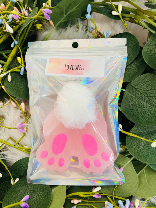 Pink Cottontail Car Freshie in Love Spell