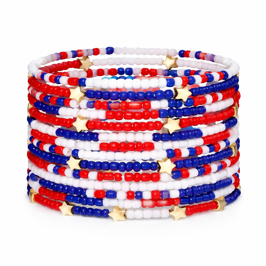 Americana Pure & Proud Stretch Bracelet Set