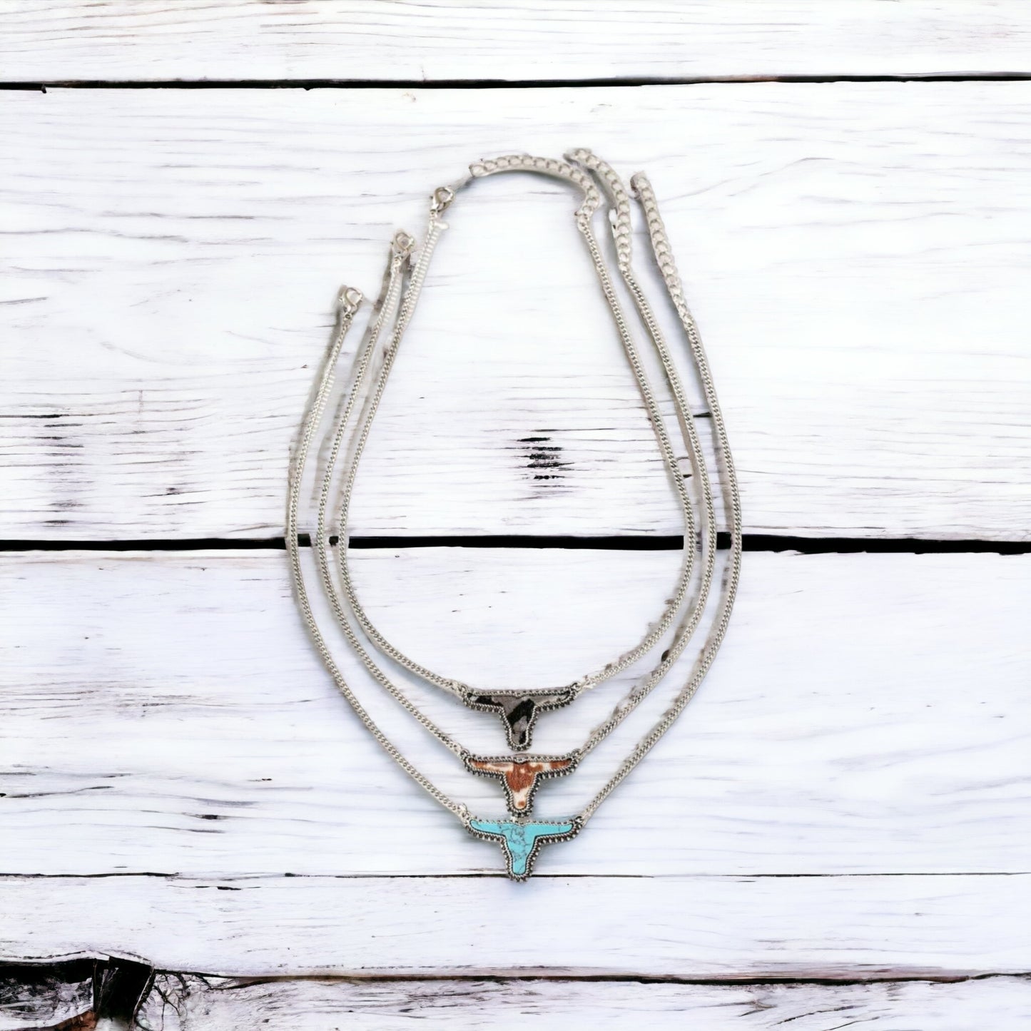 A Bit Dainty Steer Head Necklace