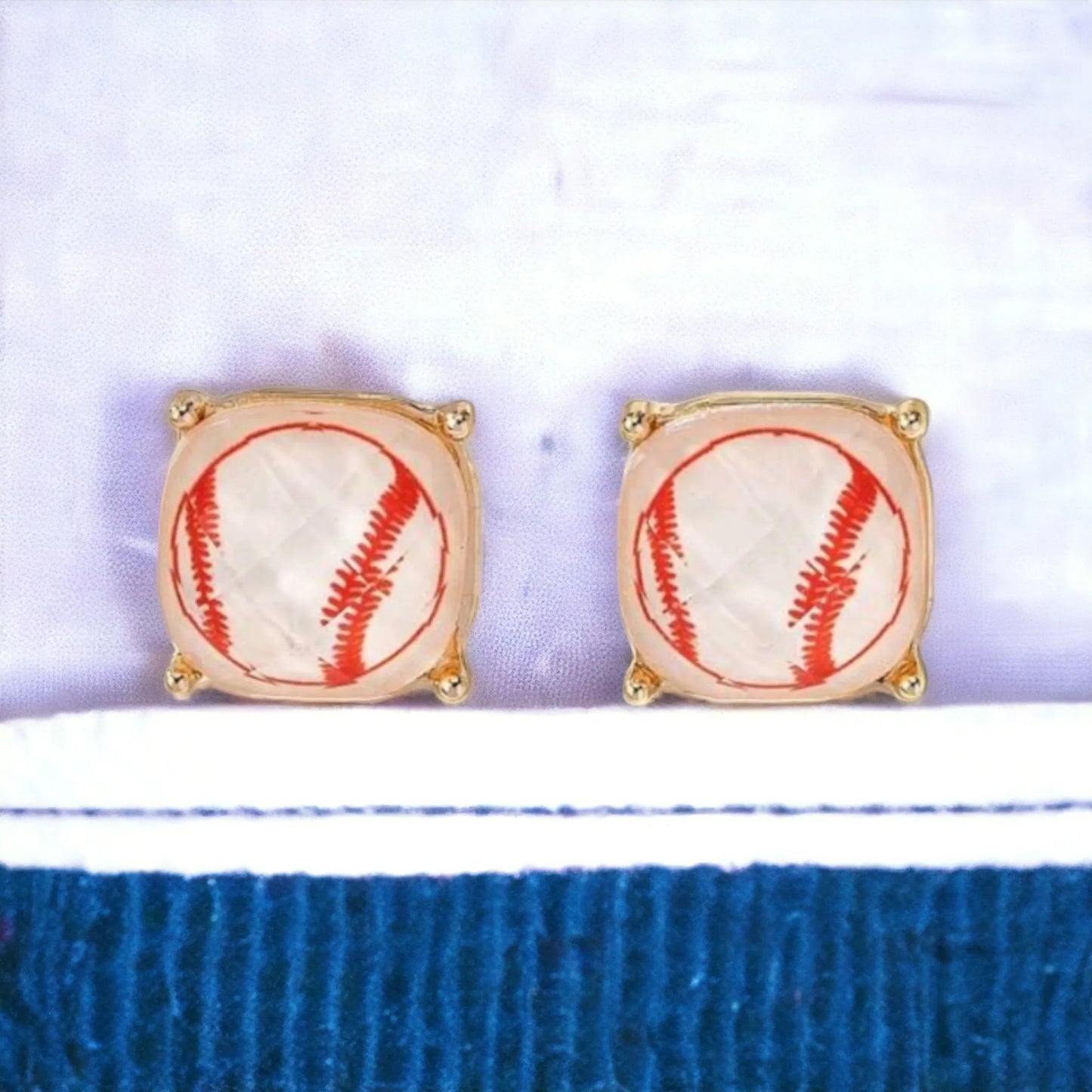 Hey Batter, Batter Stud Earrings