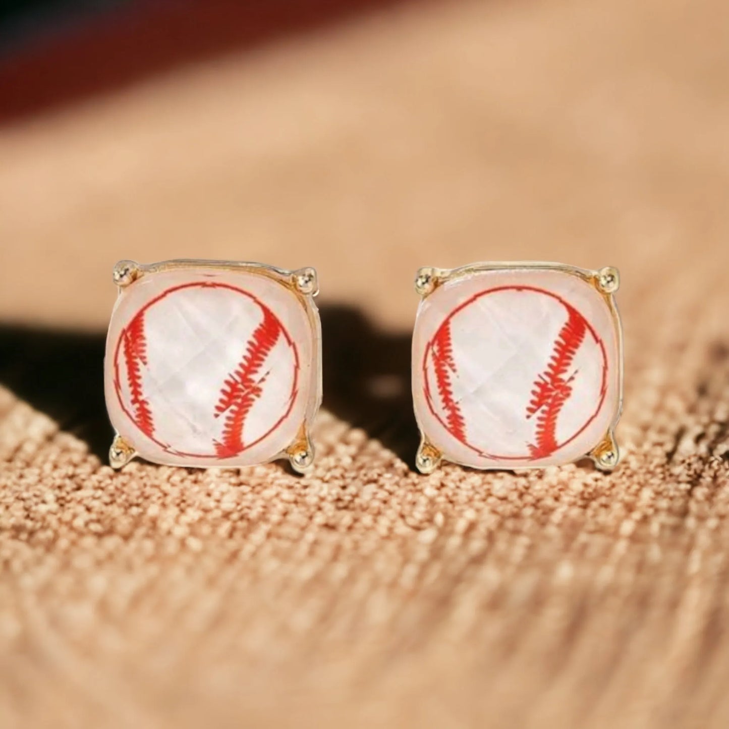 Hey Batter, Batter Stud Earrings