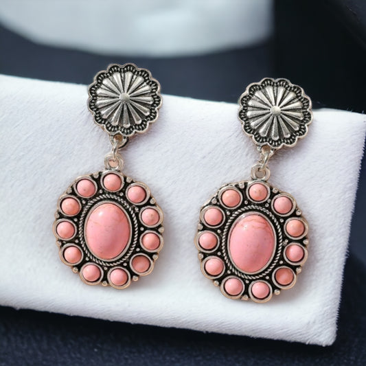 Pink Western Skies Earrings