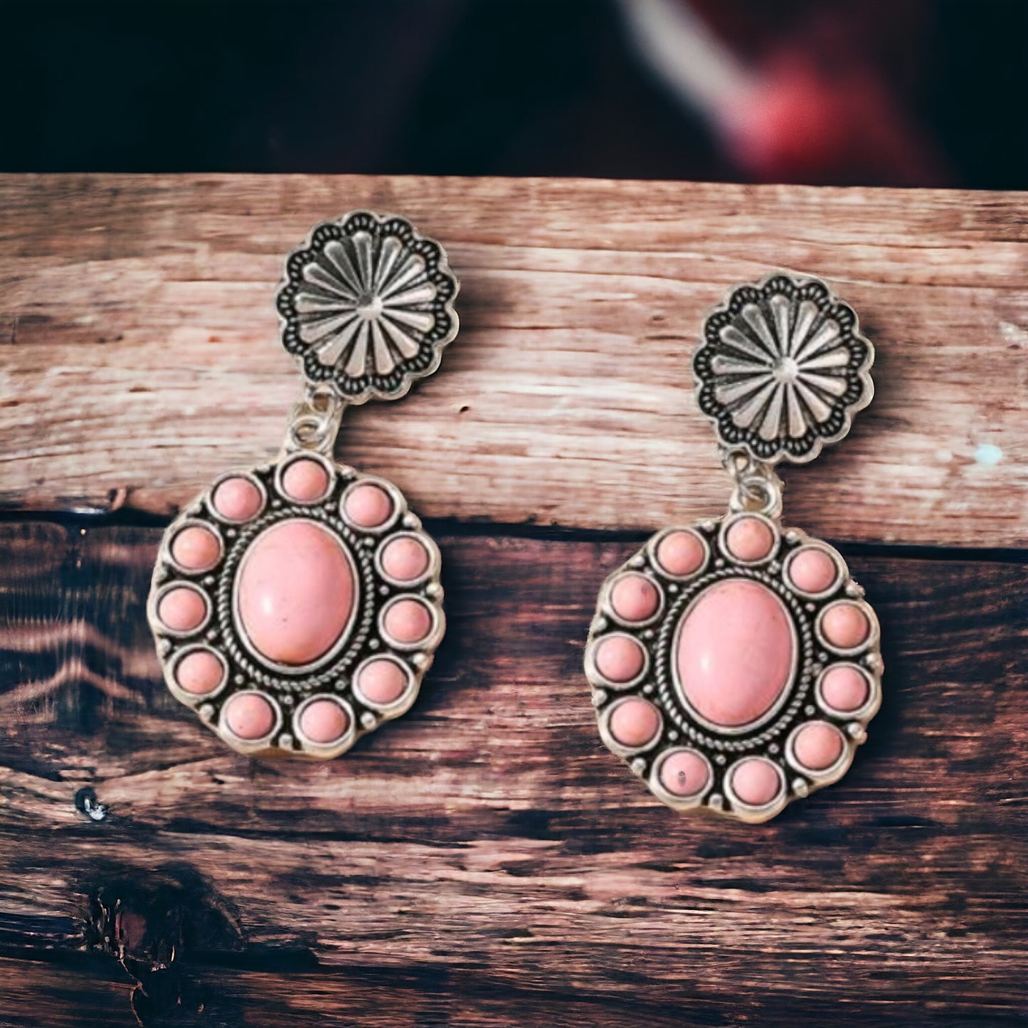 Pink Western Skies Earrings