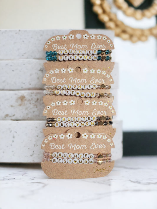 Mother's Day Bracelet Sets 2 Piece Set - The Bling Barn western fashion jewelry