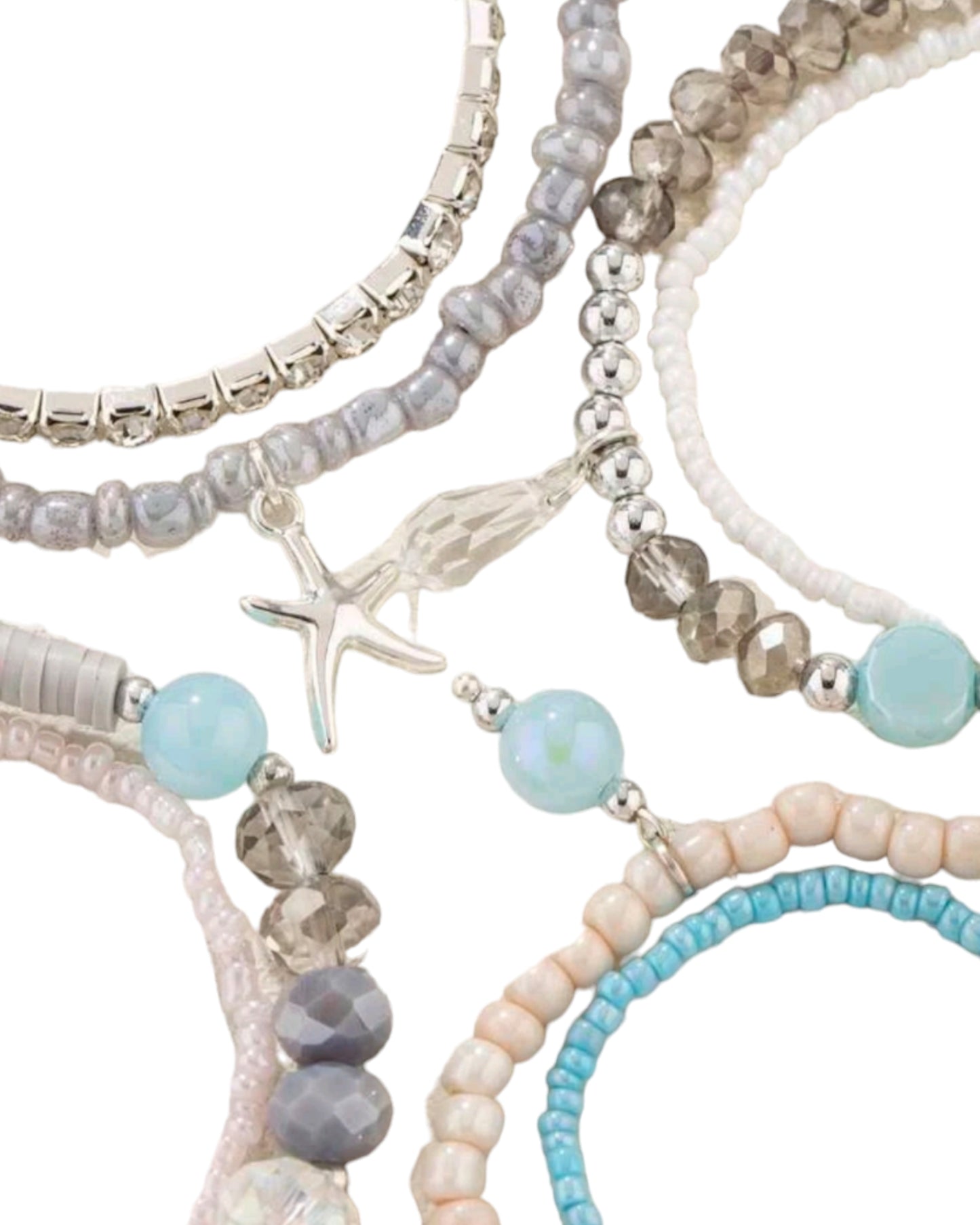 Coastal Waves Bracelet Stack Set