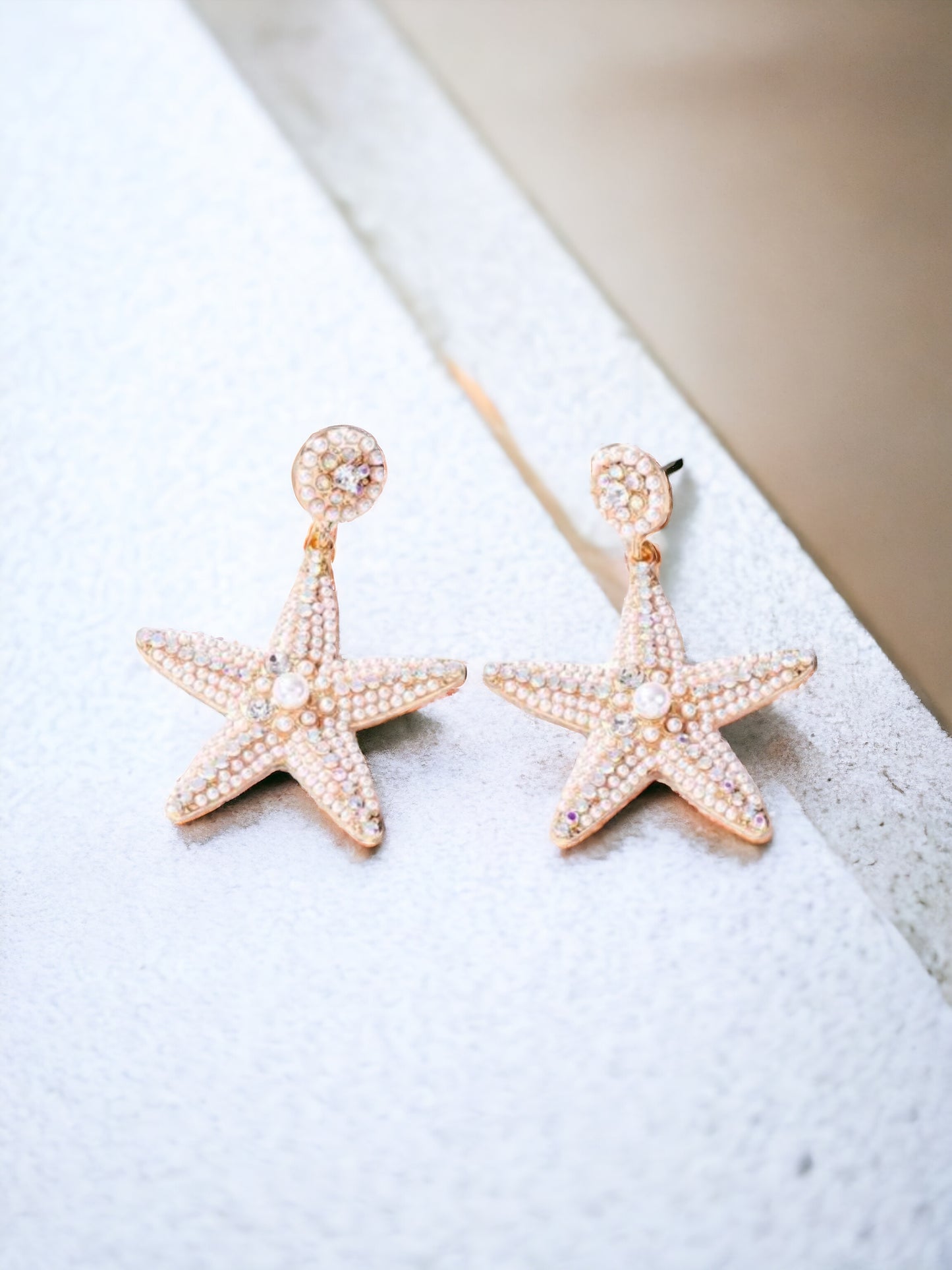 Sally's Glam Starfish Earrings