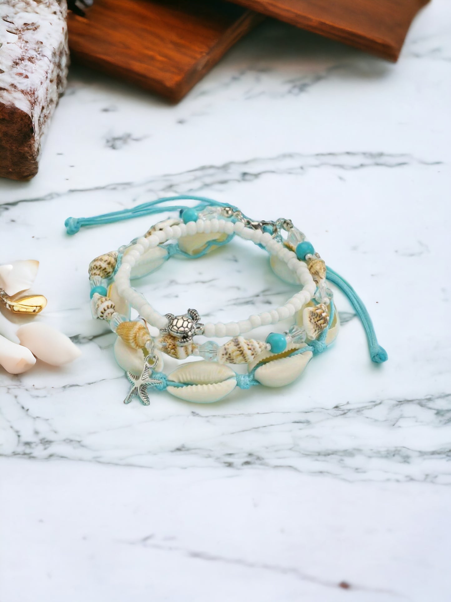 Down By the Shore 3 Piece Bracelet Set