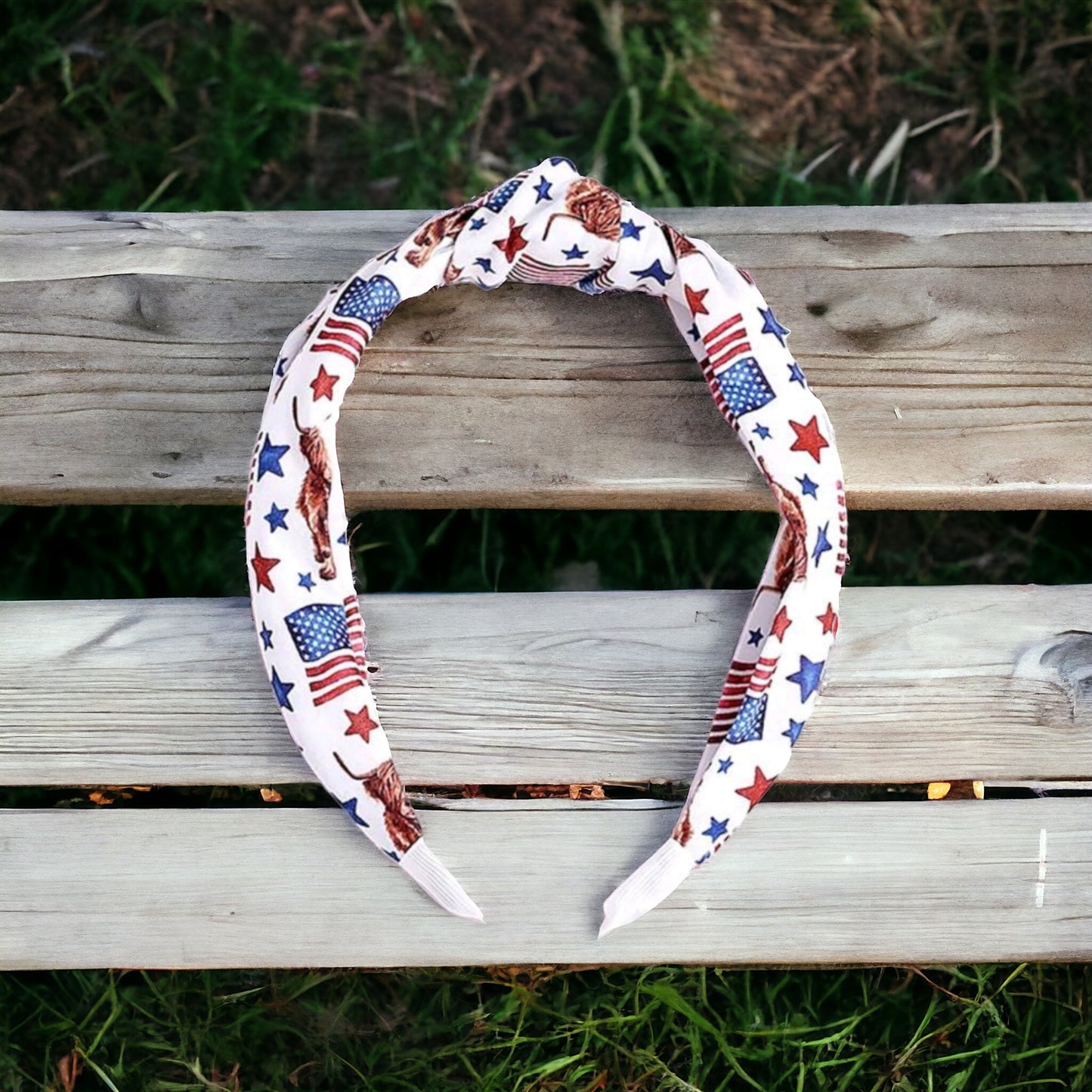 Highland Americana Top Knot Headband