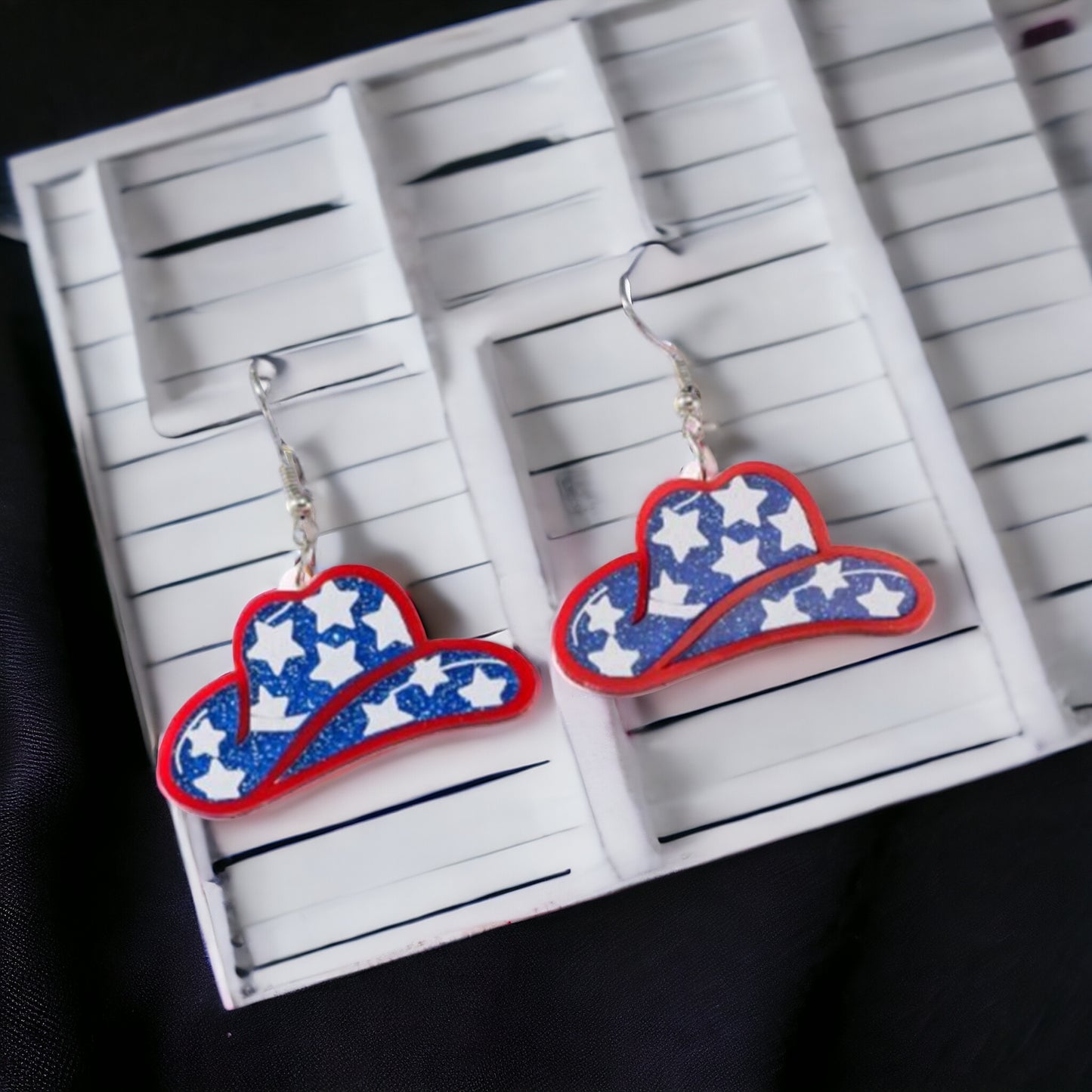 Riding To Freedom Western Earrings