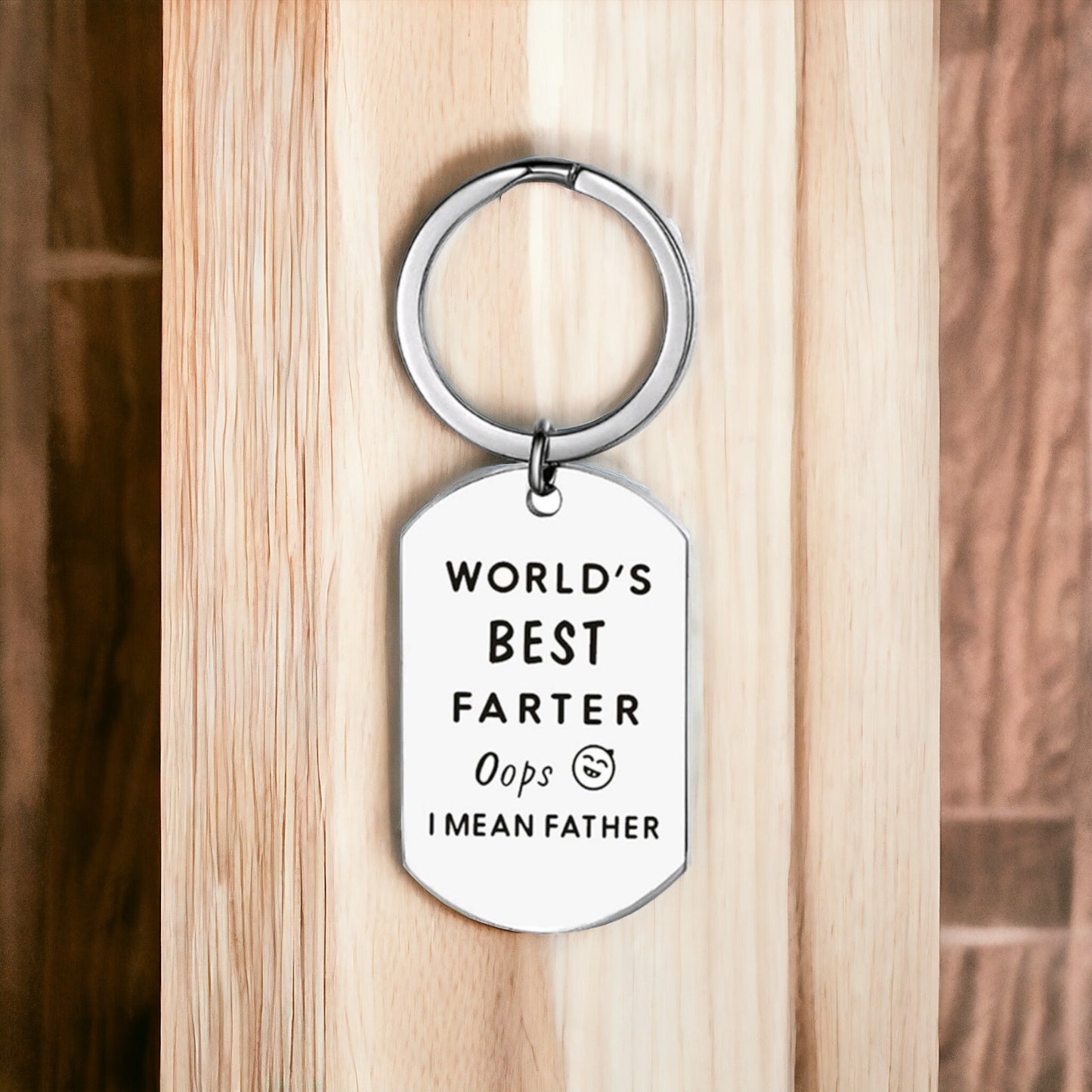 Father's Day Funny Keychain Gift