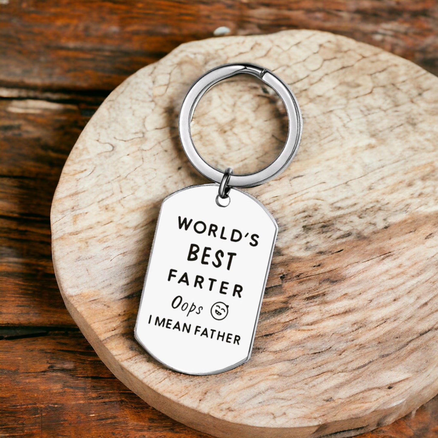 Father's Day Funny Keychain Gift