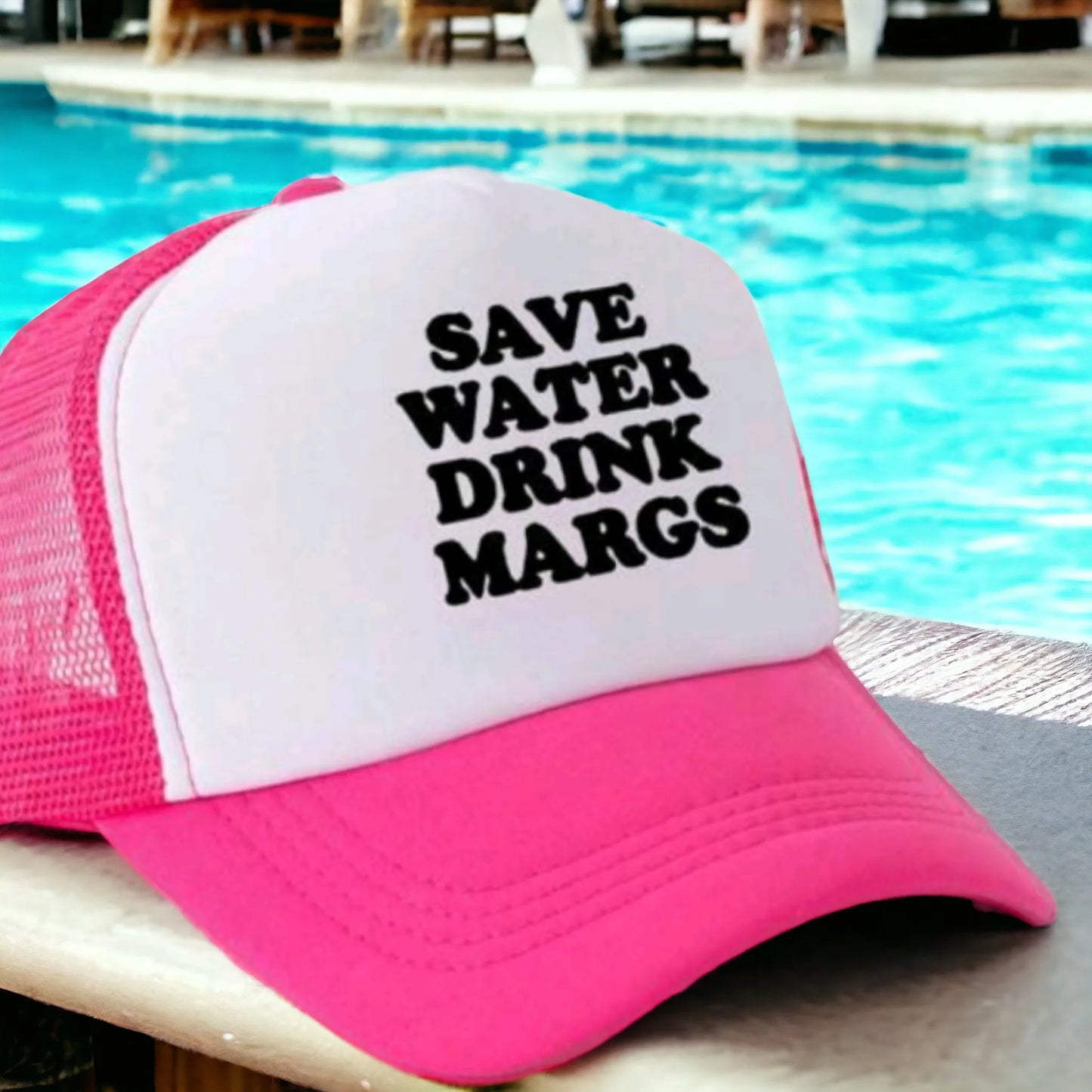 Save Water Summer Trucker Foam Hat