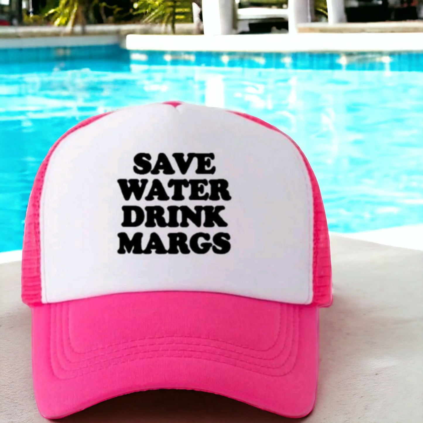 Save Water Summer Trucker Foam Hat