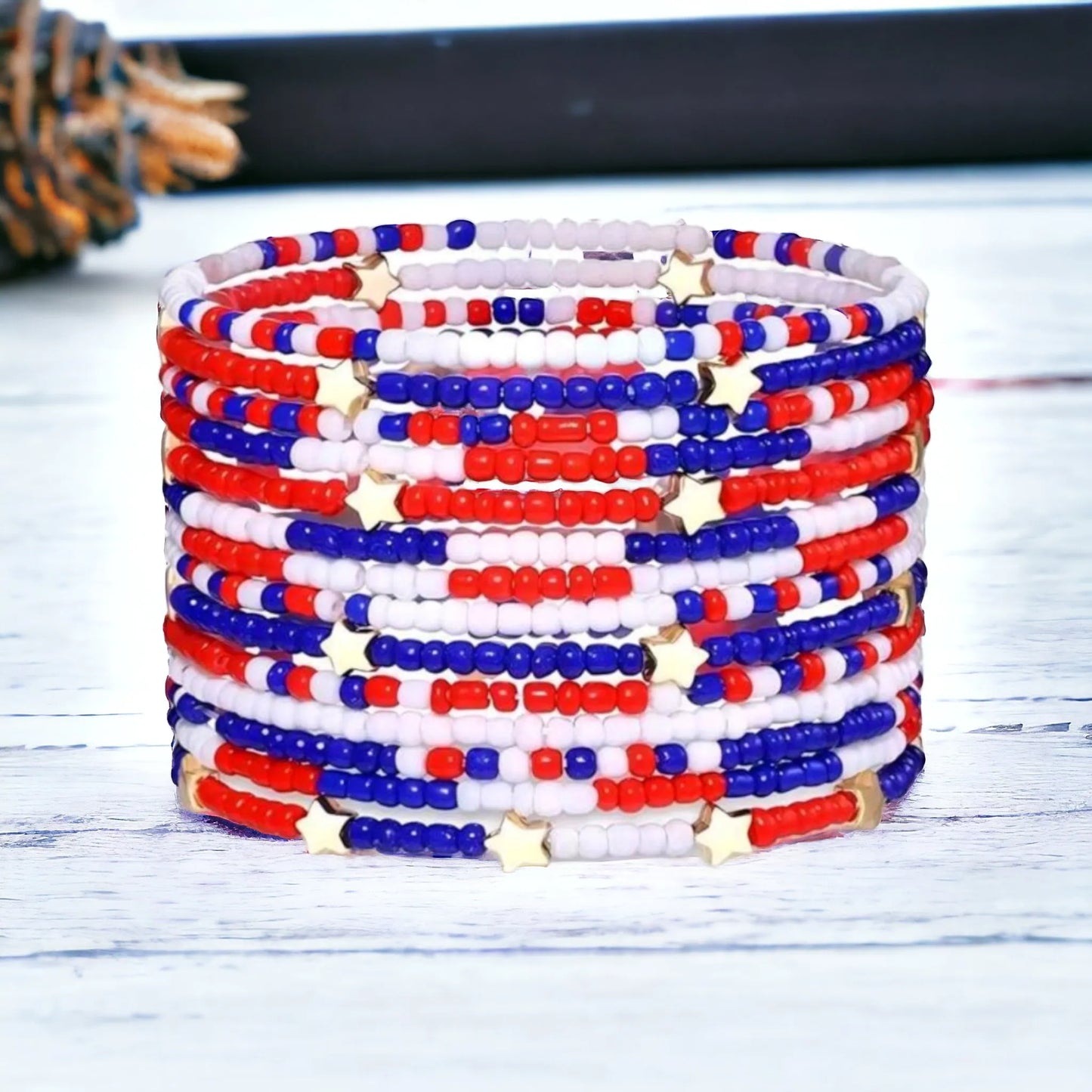 Americana Pure & Proud Stretch Bracelet Set