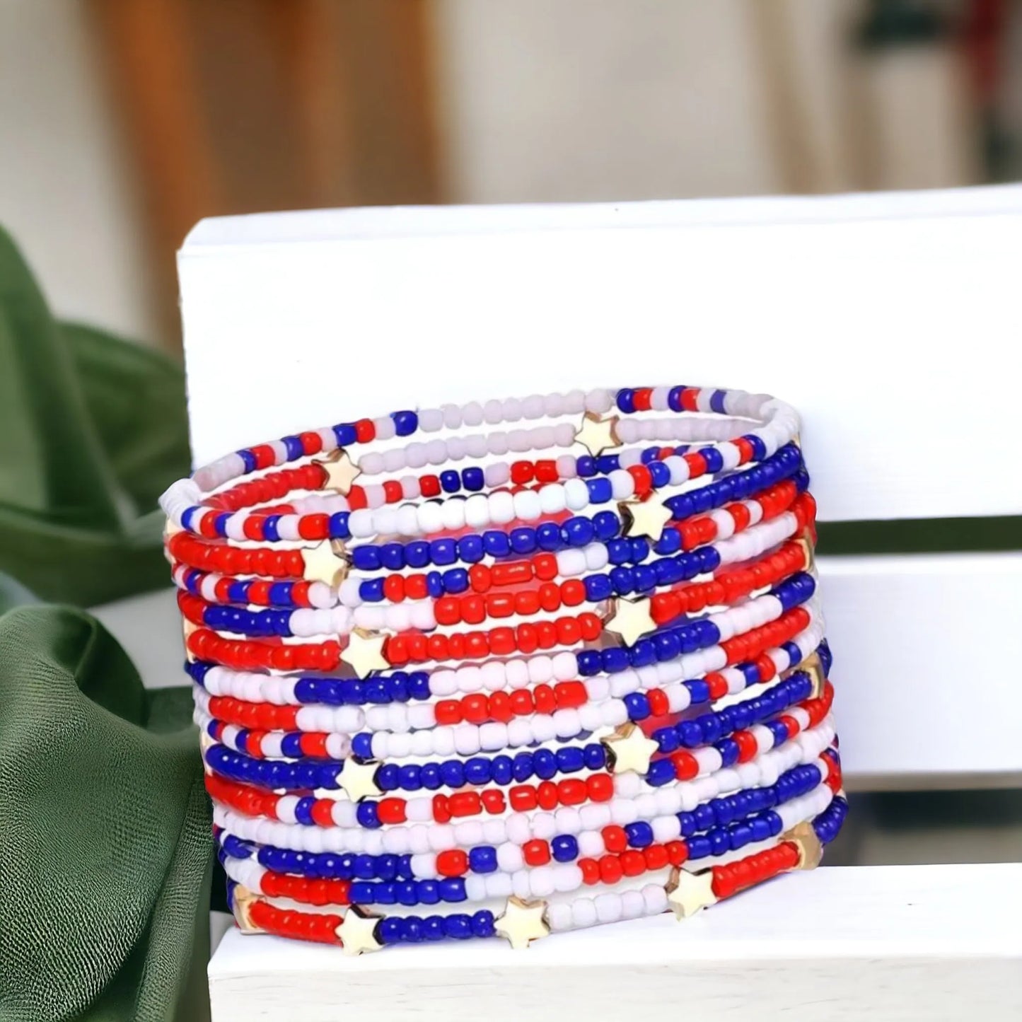 Americana Pure & Proud Stretch Bracelet Set