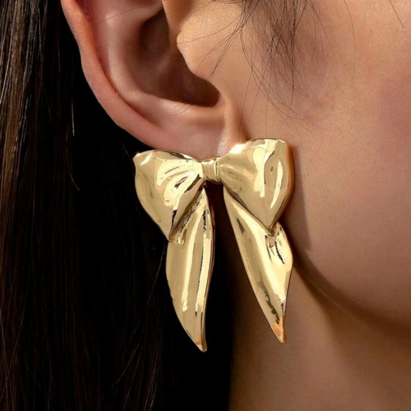 All Wrapped Up Statement Coquette Bow Earrings