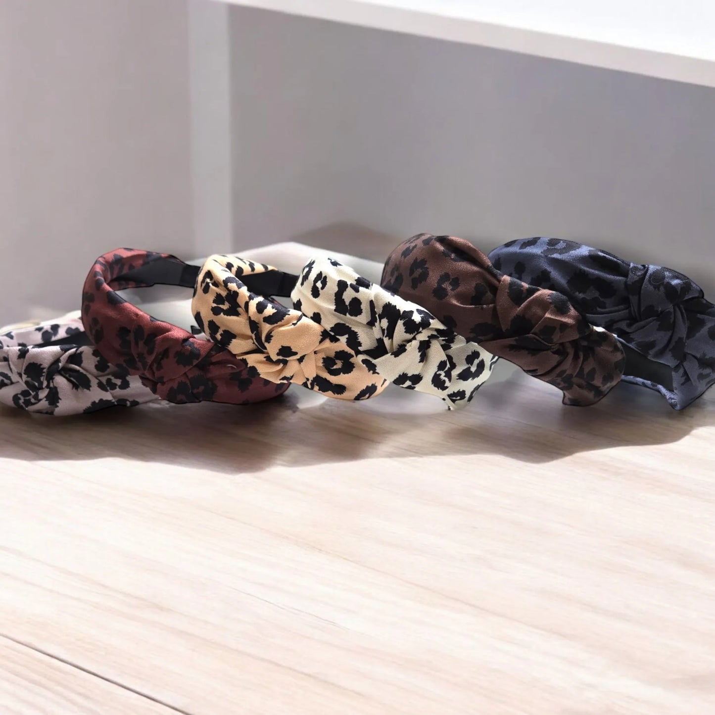 Top Knot Animal Spots Fashion Handbands