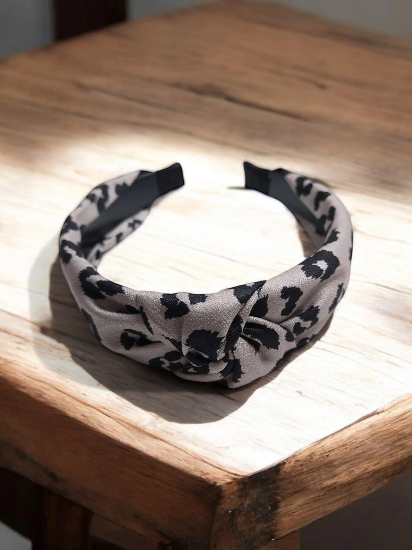 Top Knot Animal Spots Fashion Handbands