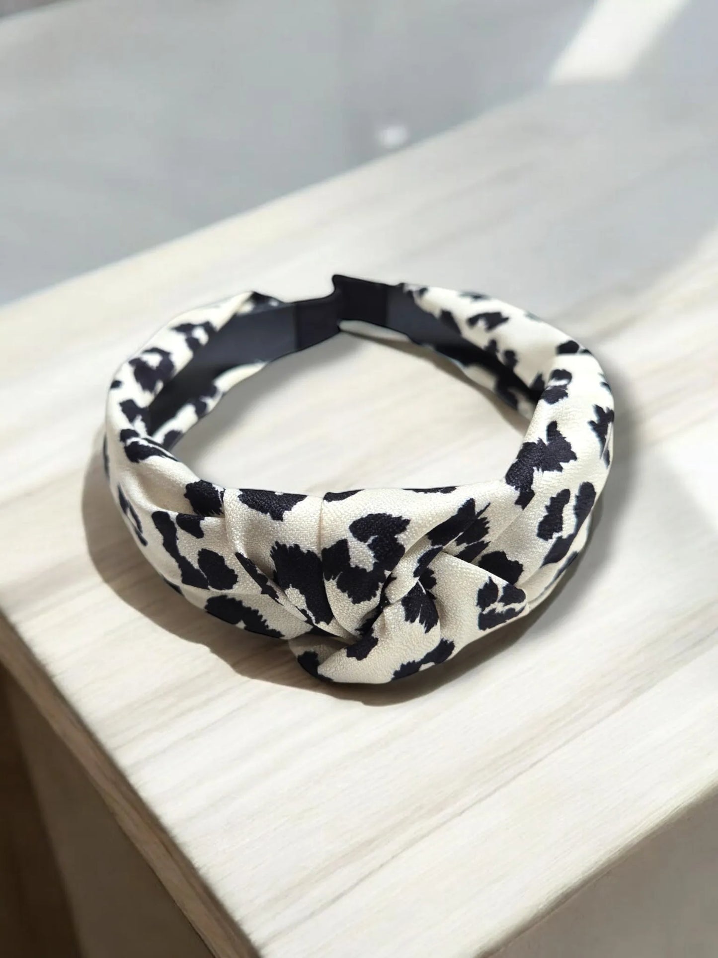 Top Knot Animal Spots Fashion Handbands