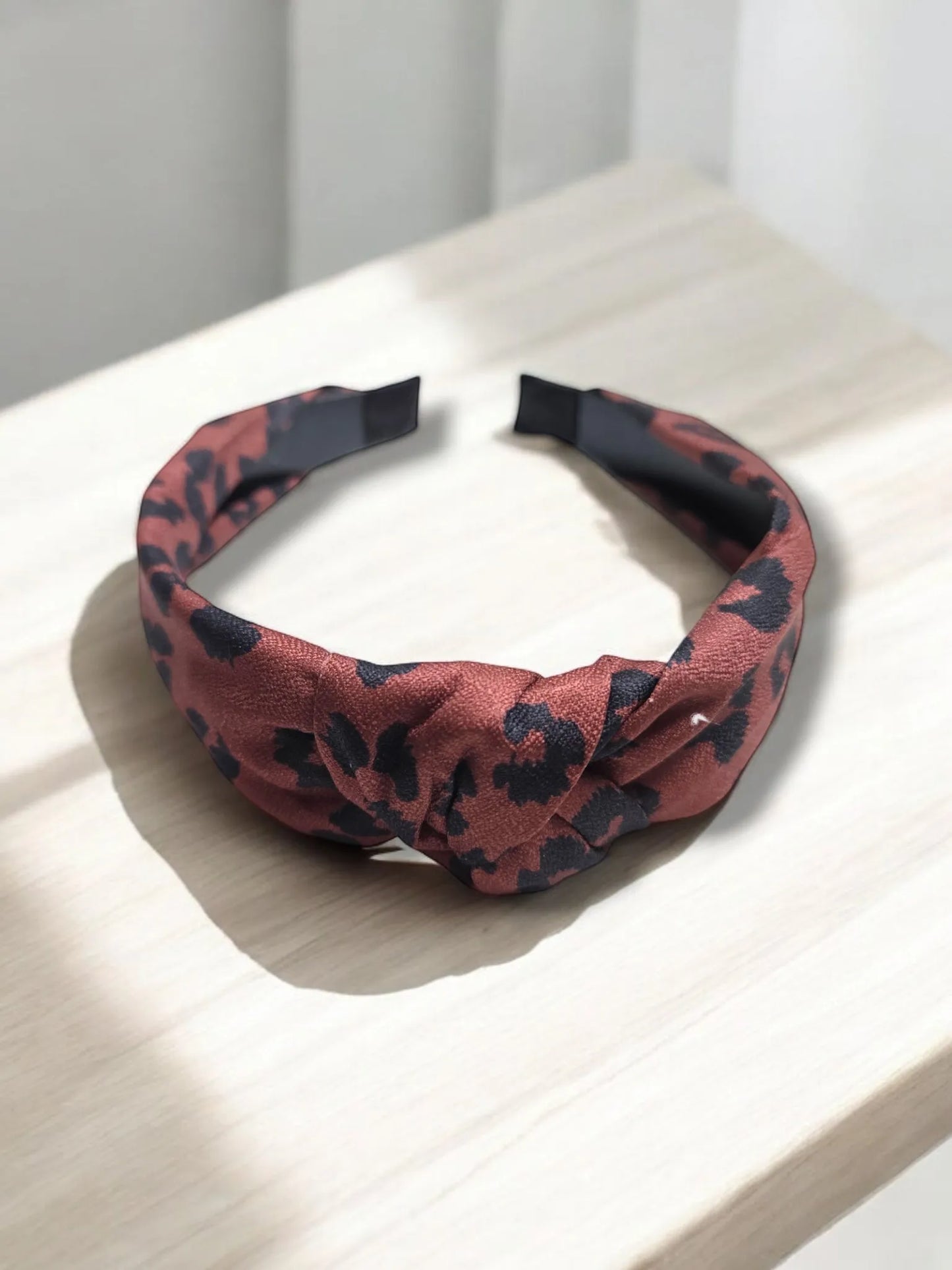 Top Knot Animal Spots Fashion Handbands