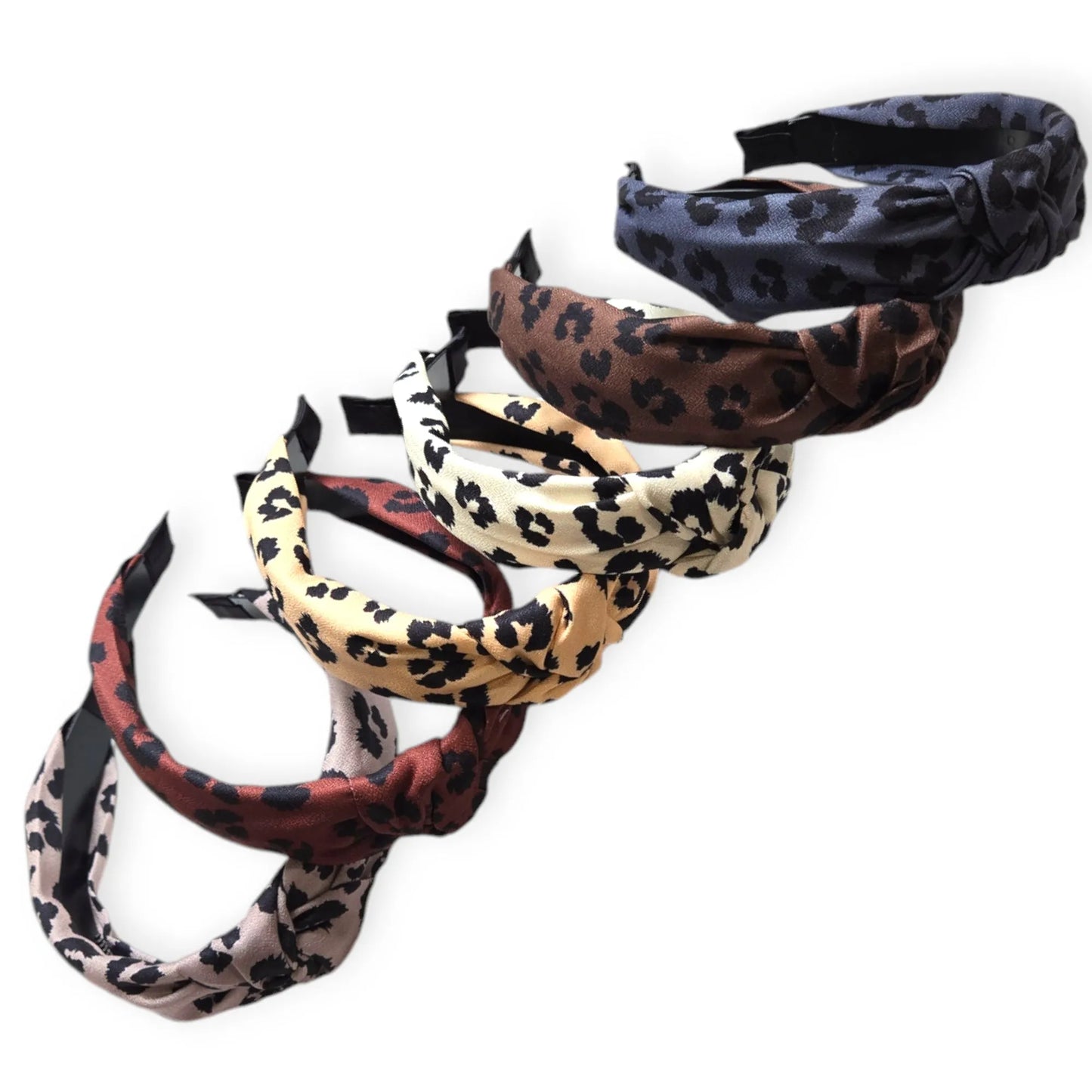 Top Knot Animal Spots Fashion Handbands