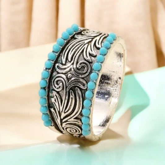 Dreaming of My Cowgirl Days Western Style Ring