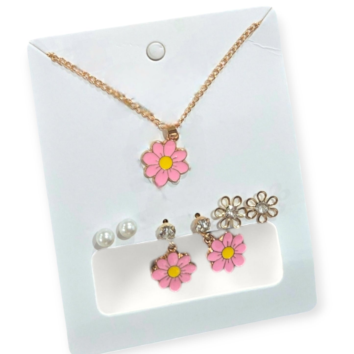 In Bloom Fashion Necklace and Earrings Sets