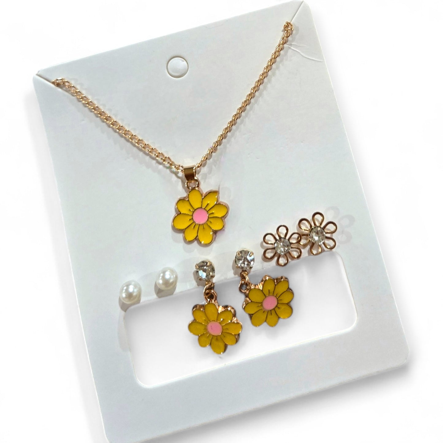 In Bloom Fashion Necklace and Earrings Sets