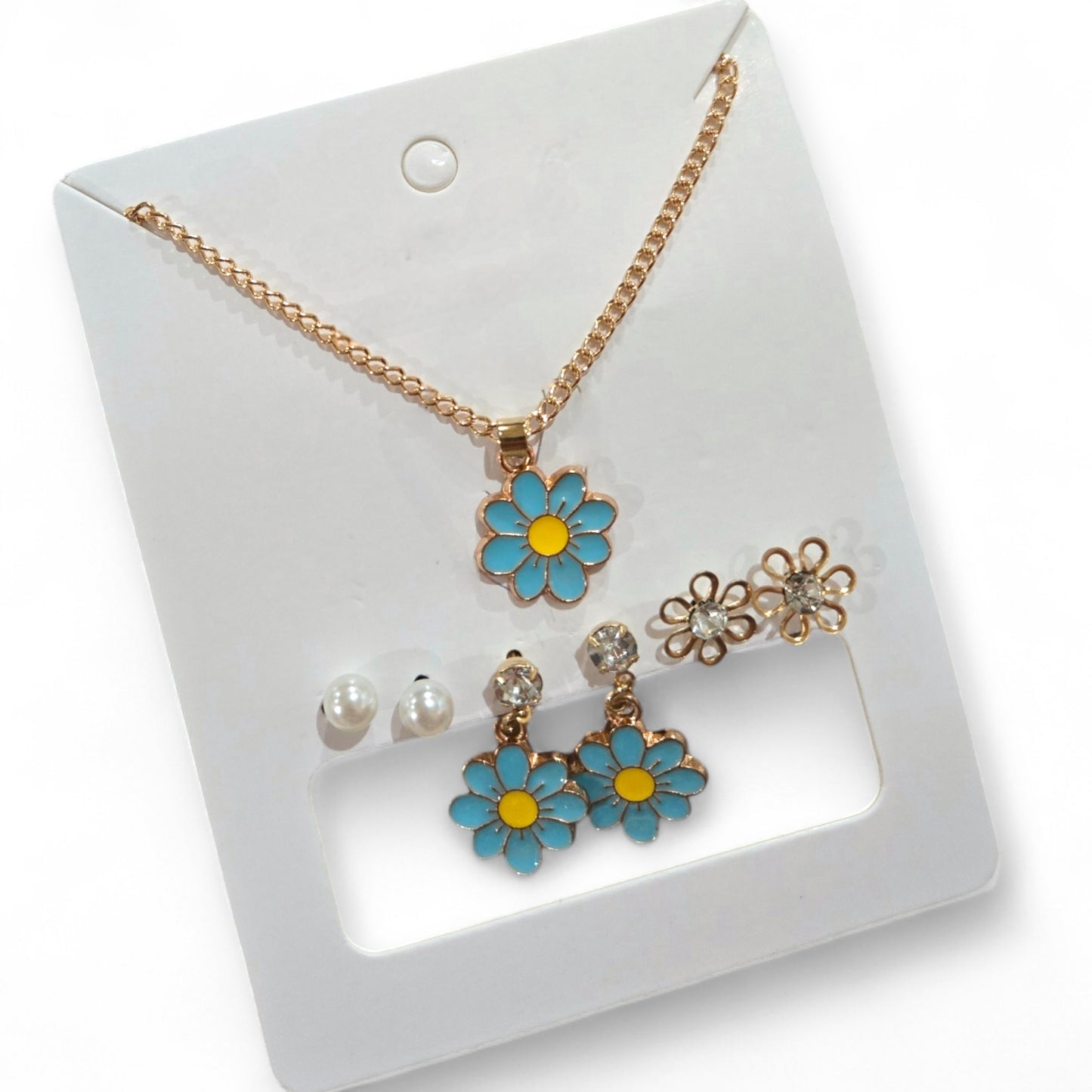 In Bloom Fashion Necklace and Earrings Sets